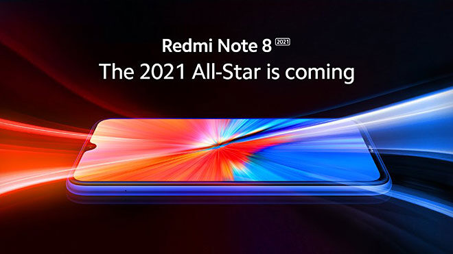 Redmi Note 8 2021’in Ön Tasarımı