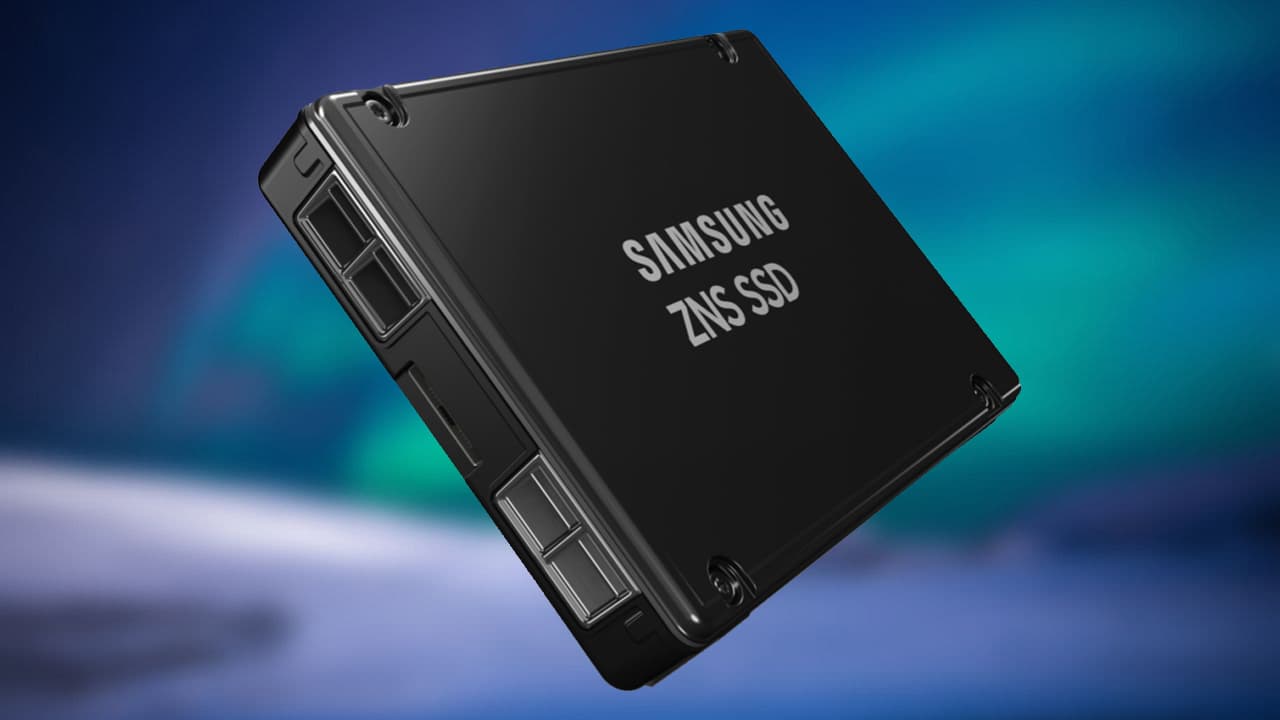 Samsung yeni kurumsal ZNS SSD disk tanıtımı