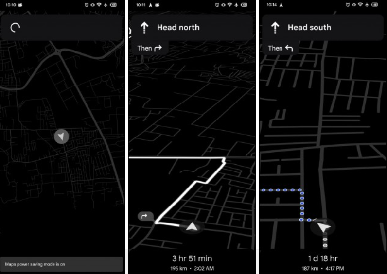 Google Haritalar Güç Tasarrufu Modu ile Pil Ömrünü Uzatın