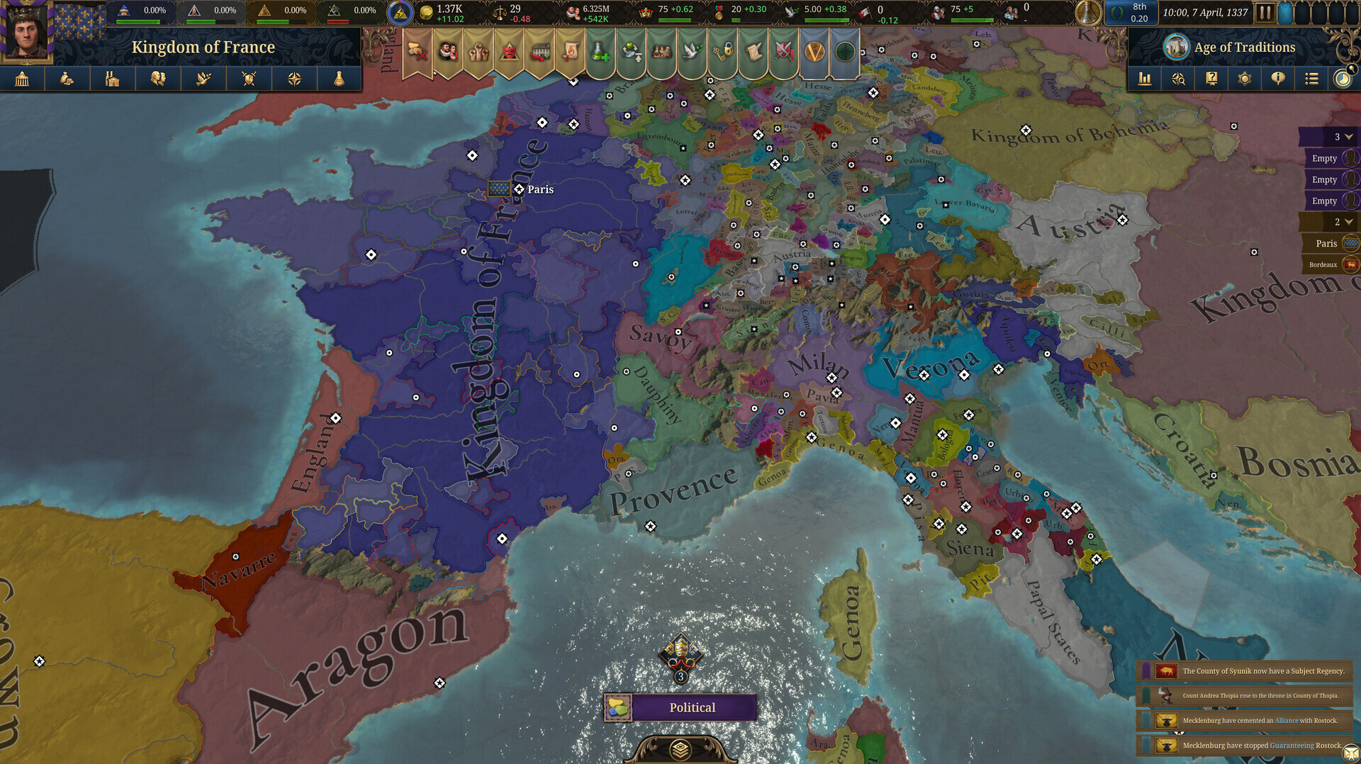 Europa Universalis 5: 2025’te Türkçe Desteği ile Geliyor