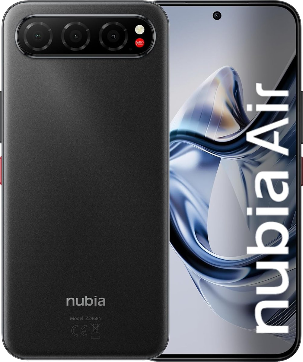 nubia Air: İnce Tasarımı ve Güçlü Performansıyla Fark Yaratan Akıllı Telefon